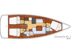 Photo #19 - Oceanis 41.1 (Black Lion) en Lefkada - 63745