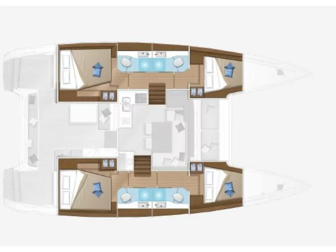 Lagoon 40 (OSPREY) Plan image - 9