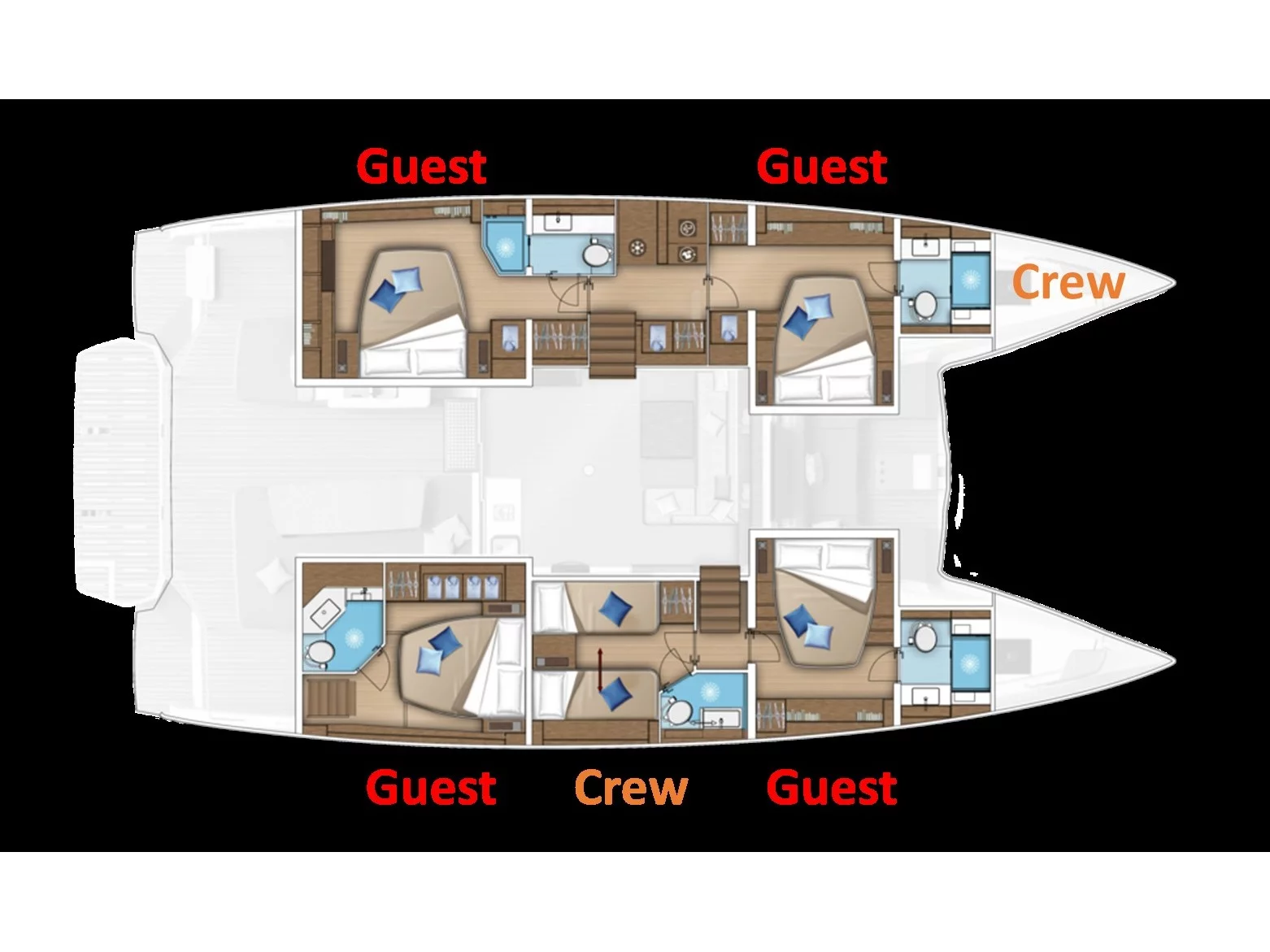 Lagoon 52F (Tamiro) Plan image - 29