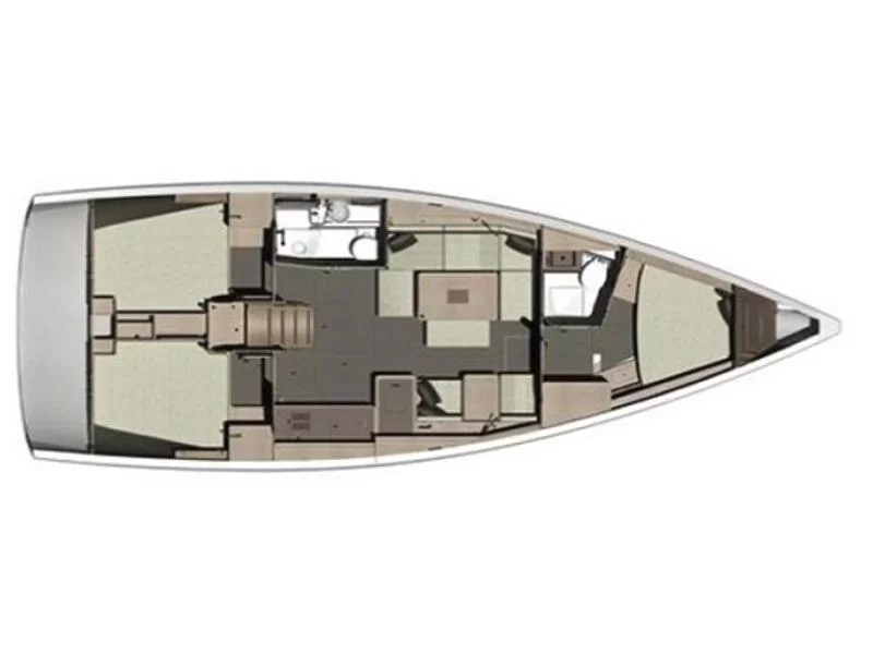 Dufour 412 Grand Large (Jasiequ) Plan image - 15