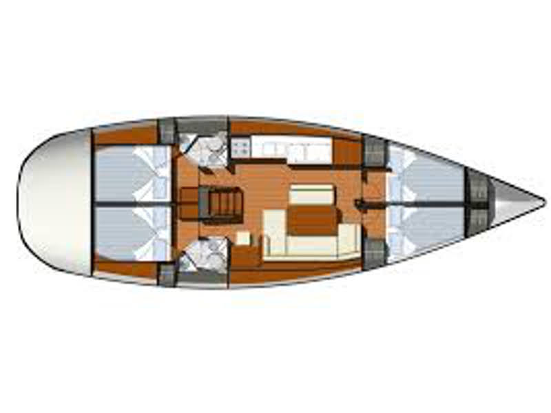 Photo #3 - Sun Odyssey 44 i (AF-SO44i) en Atenas - 17920