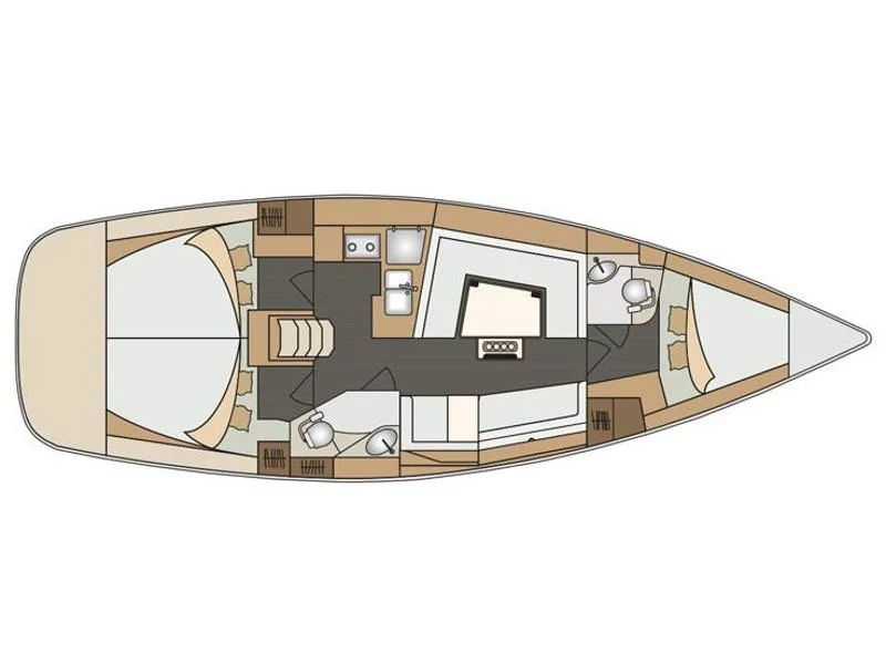 Elan 40 Impression (Giorgia) Plan image - 3