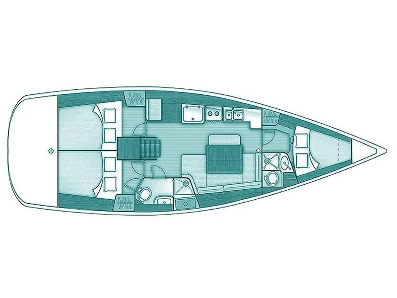 Oceanis 40 (Thalassa) Plan image - 5