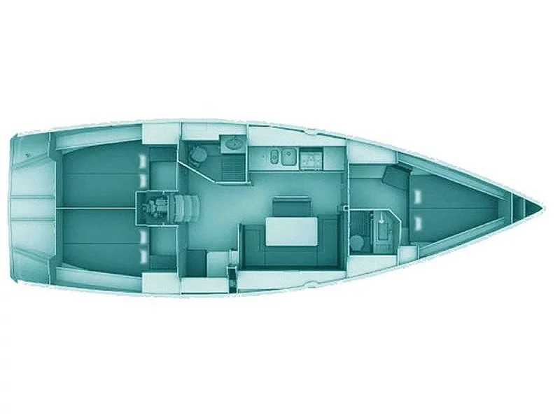 Bavaria Cruiser 40 (Eurybia) Plan image - 7