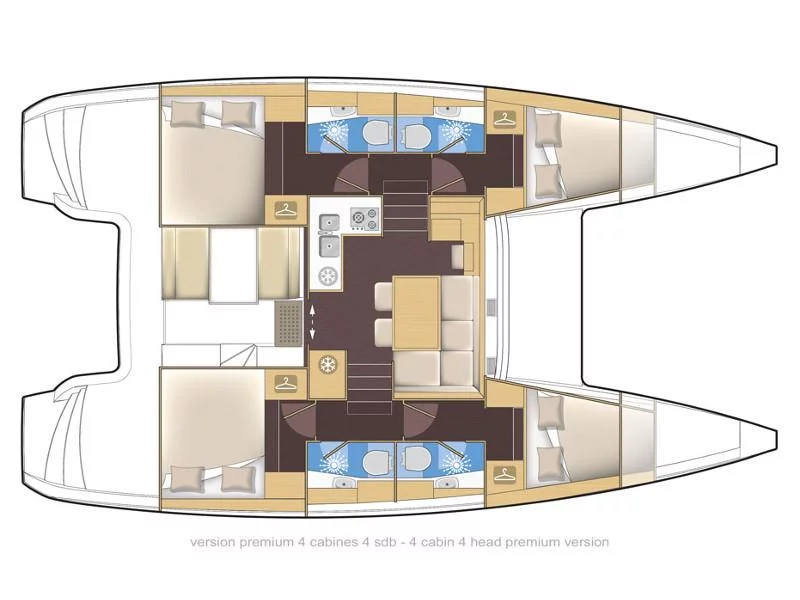 Lagoon 39 (GIN TONIC) Plan image - 33