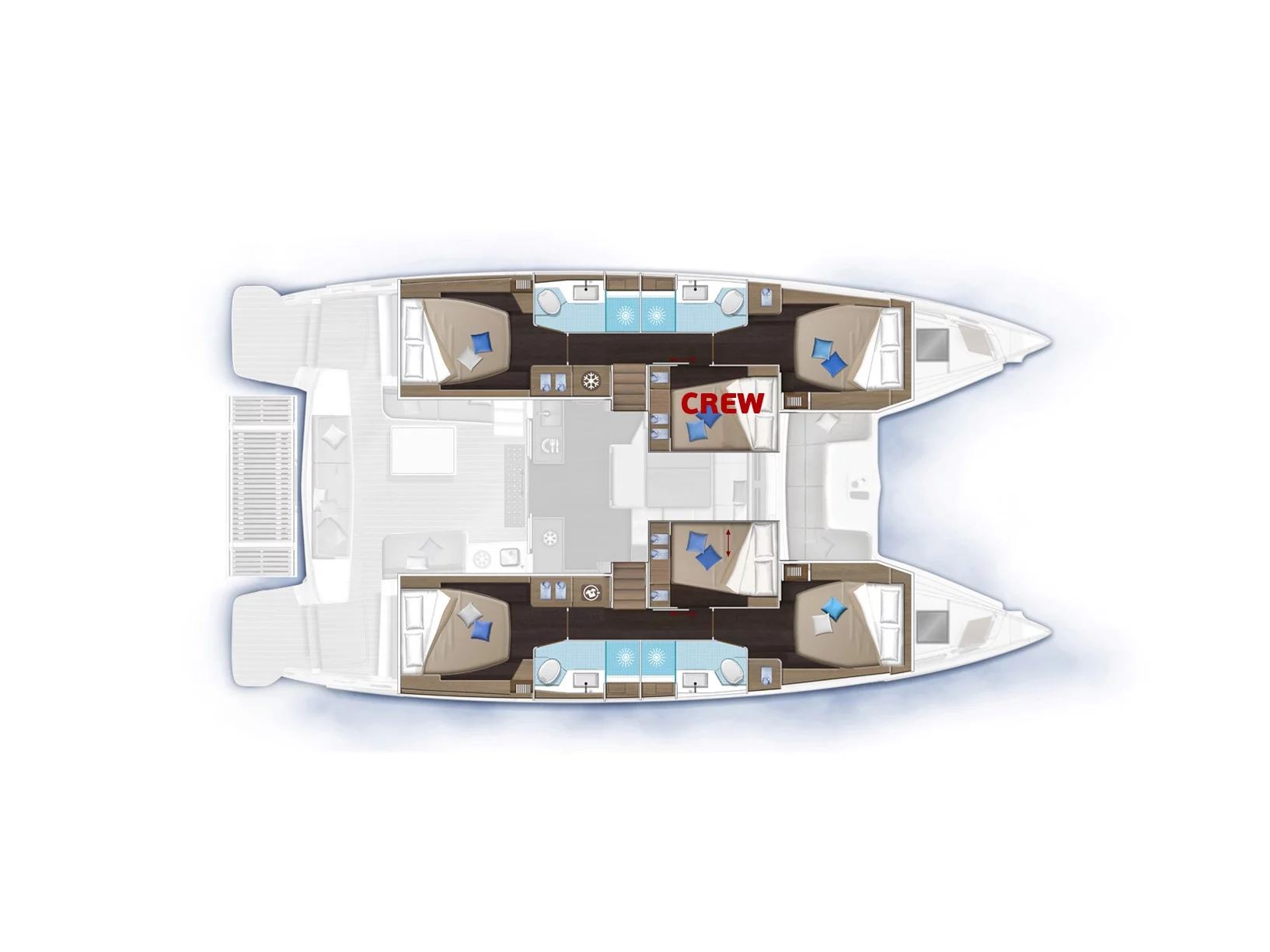 Lagoon 51 (Babalu) Plan image - 17