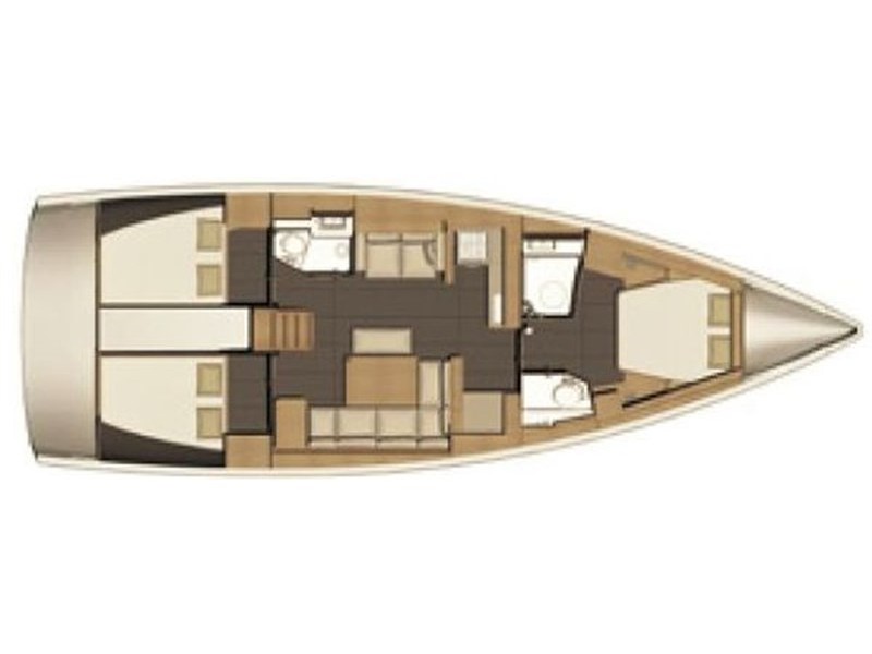 Photo #3 - Dufour 460 Grand Large2 (AF-D460GL2) in Lefkada - 3911
