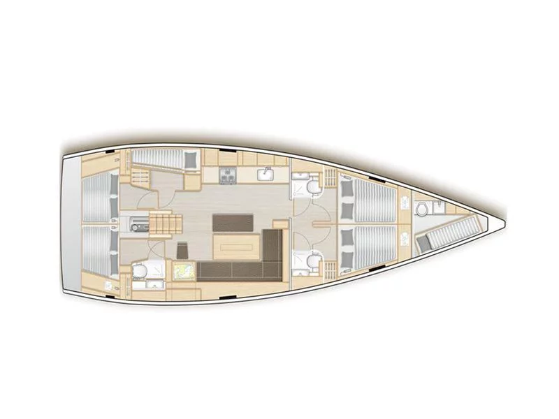Hanse 508 (Alian) Plan image - 9
