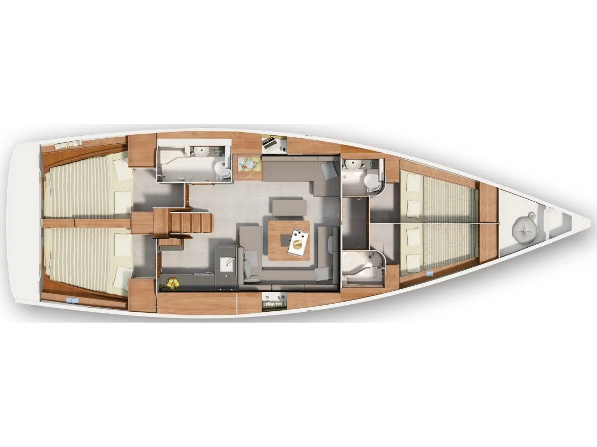 Hanse 455 (Vitae) Plan image - 5