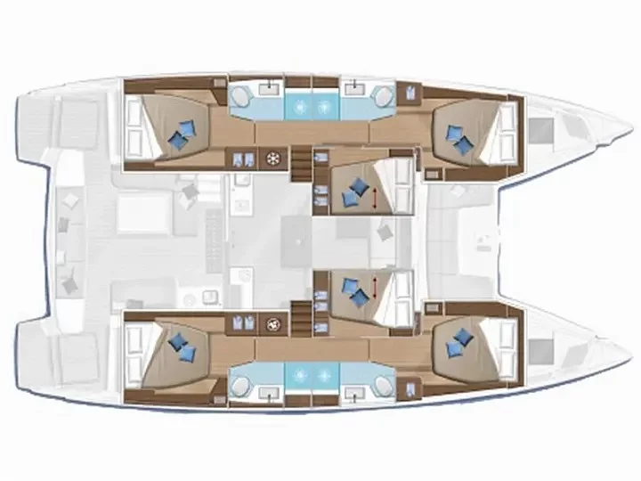 Lagoon 50 (NOMAD II) Plan image - 30