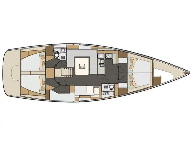 Elan 50 Impression (Moonlight) Plan image - 7