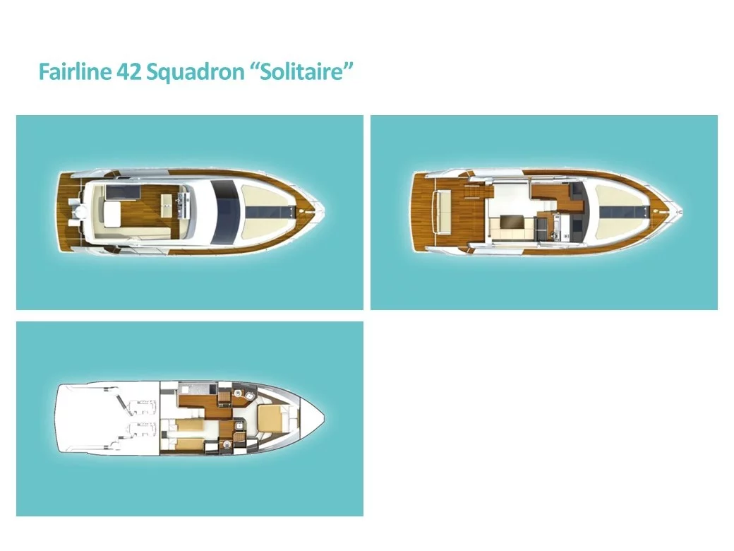 Fairline Squadron 42 (Solitaire) Plan image - 13