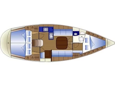 Bavaria 36 (KONSTANTINOS) Plan image - 20