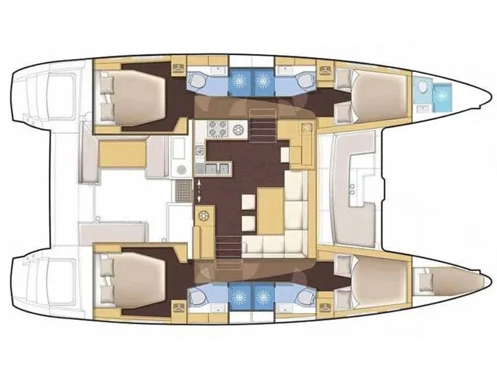 Lagoon 46 (SEAGAL) Plan image - 1