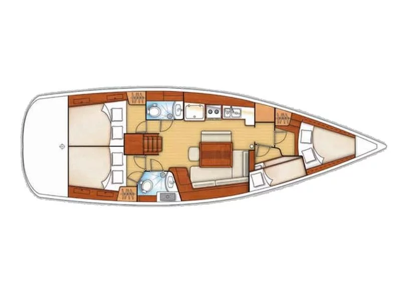 Oceanis 43 (Magnolia) Plan image - 7