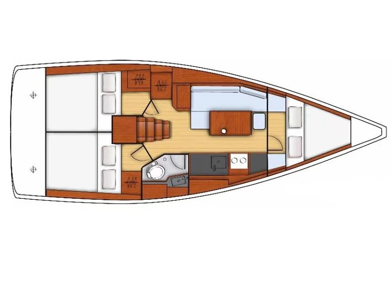 Oceanis 35 (Vendy) Plan image - 9