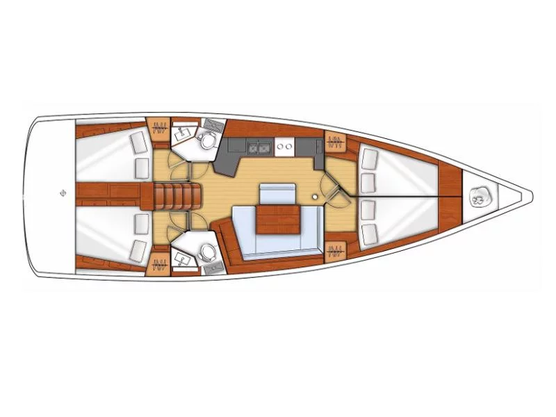 Oceanis 45 (Viki) Plan image - 1