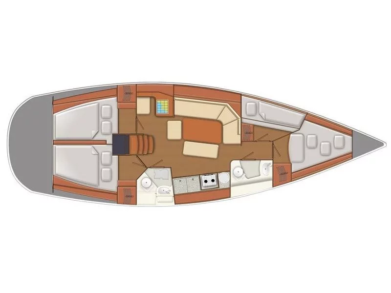 Delphia 40 (Arctic Sky) Plan image - 3