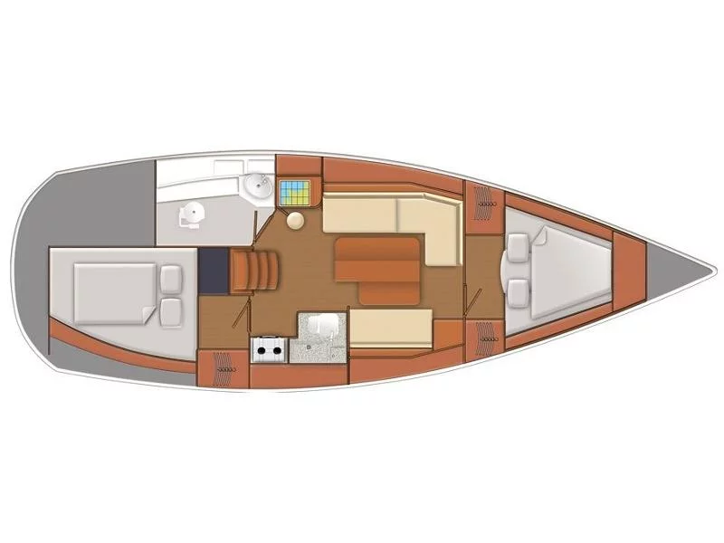 Delphia 33 (Arctic Babe) Plan image - 3