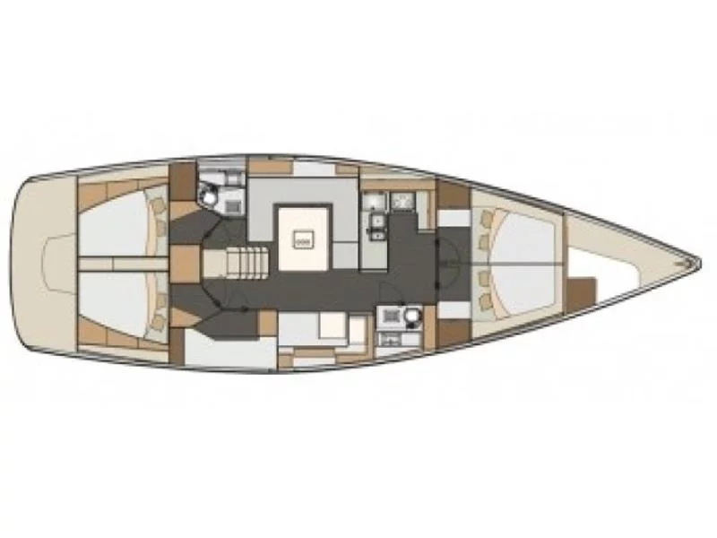 Elan 50 Impression - with AC (MOJITO - AC) Plan image - 8