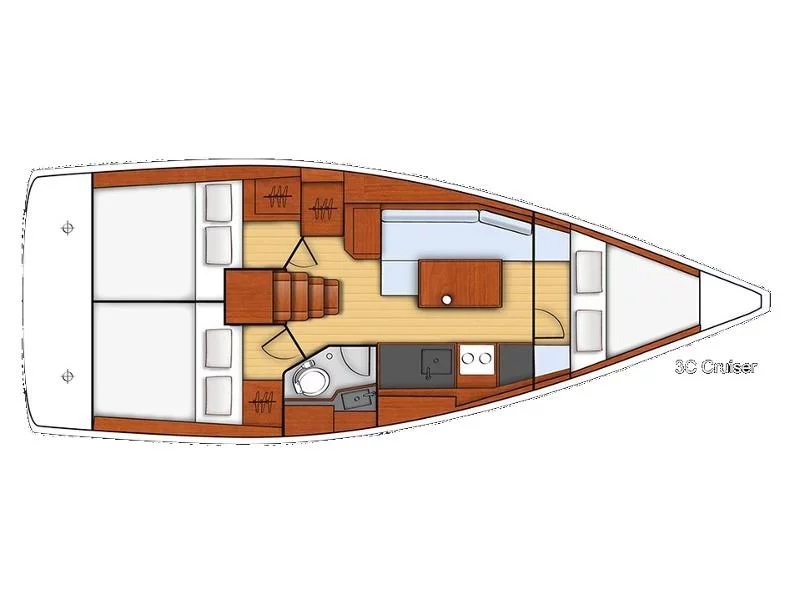 Oceanis 35 (Hobbit) Plan image - 19