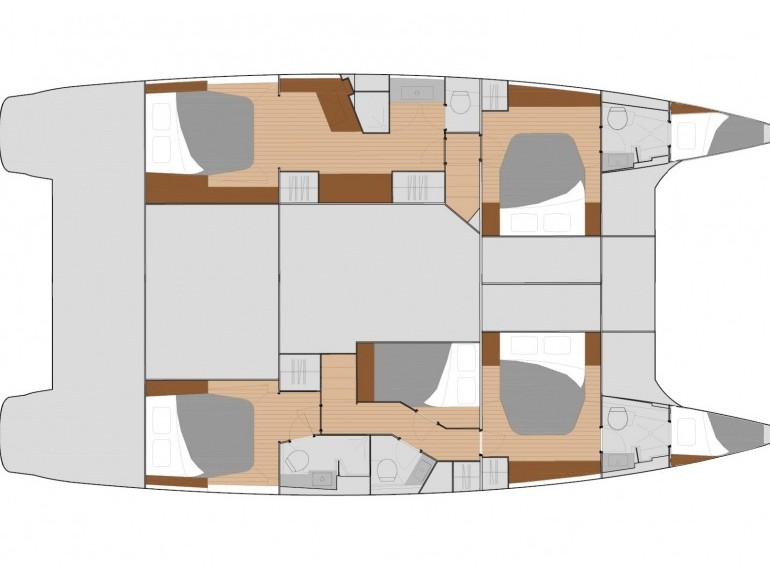 Photo #14 - Fountaine Pajot Saba 50 (Owner's Version) (Soleil Rae) en Road Town - 63173
