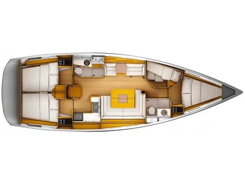 Sun Odyssey 449 (Anni) Plan image - 1
