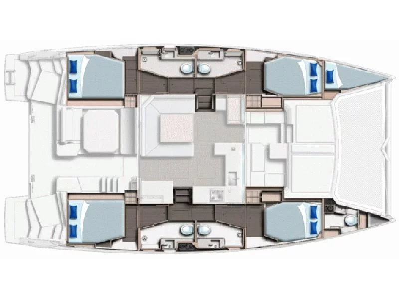 Leopard 45 () Plan image - 4