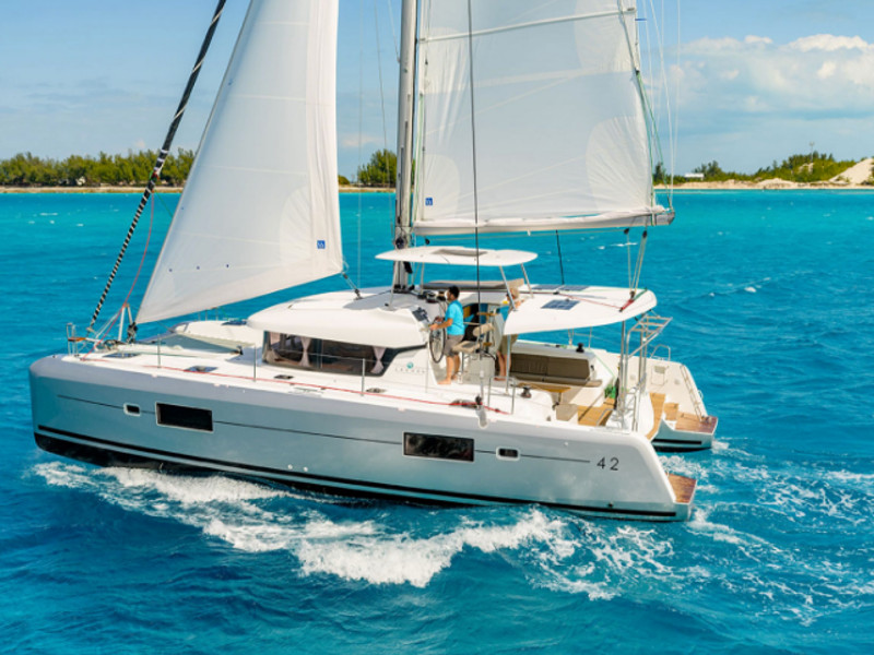 Croisière à Leucade sur un catamaran - 