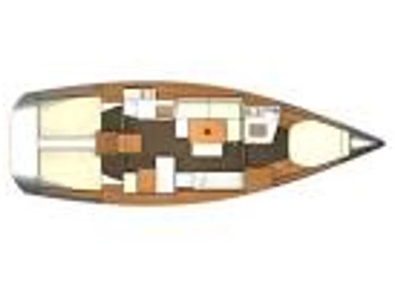 Dufour 405 GL (Chioggia Minuddaa) Plan image - 3