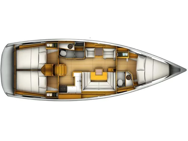 Sun Odyssey 419 (Geva I) Plan image - 15