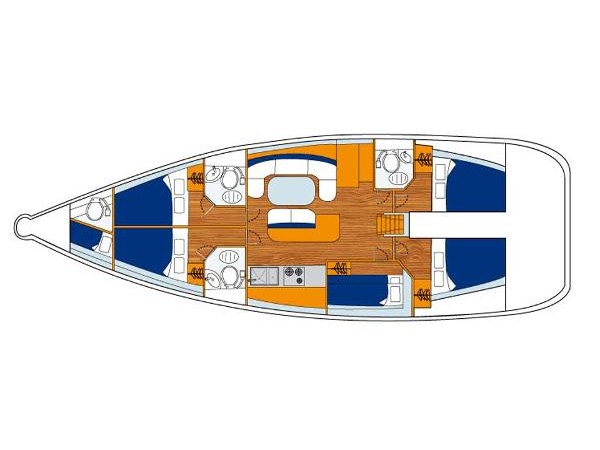 Photo #13 - Cyclades 50.5 (Leonidas) en Mykonos - 21472