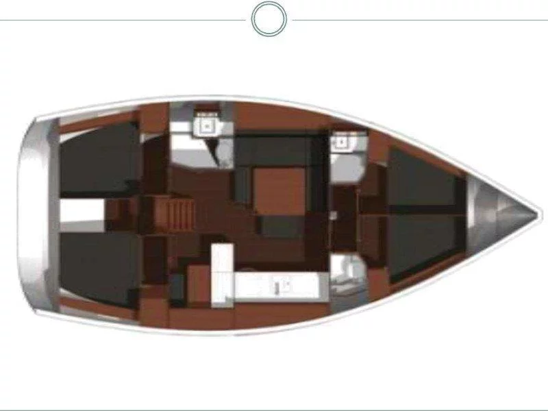 Dufour 450 GL (Oscar Time) Plan image - 28