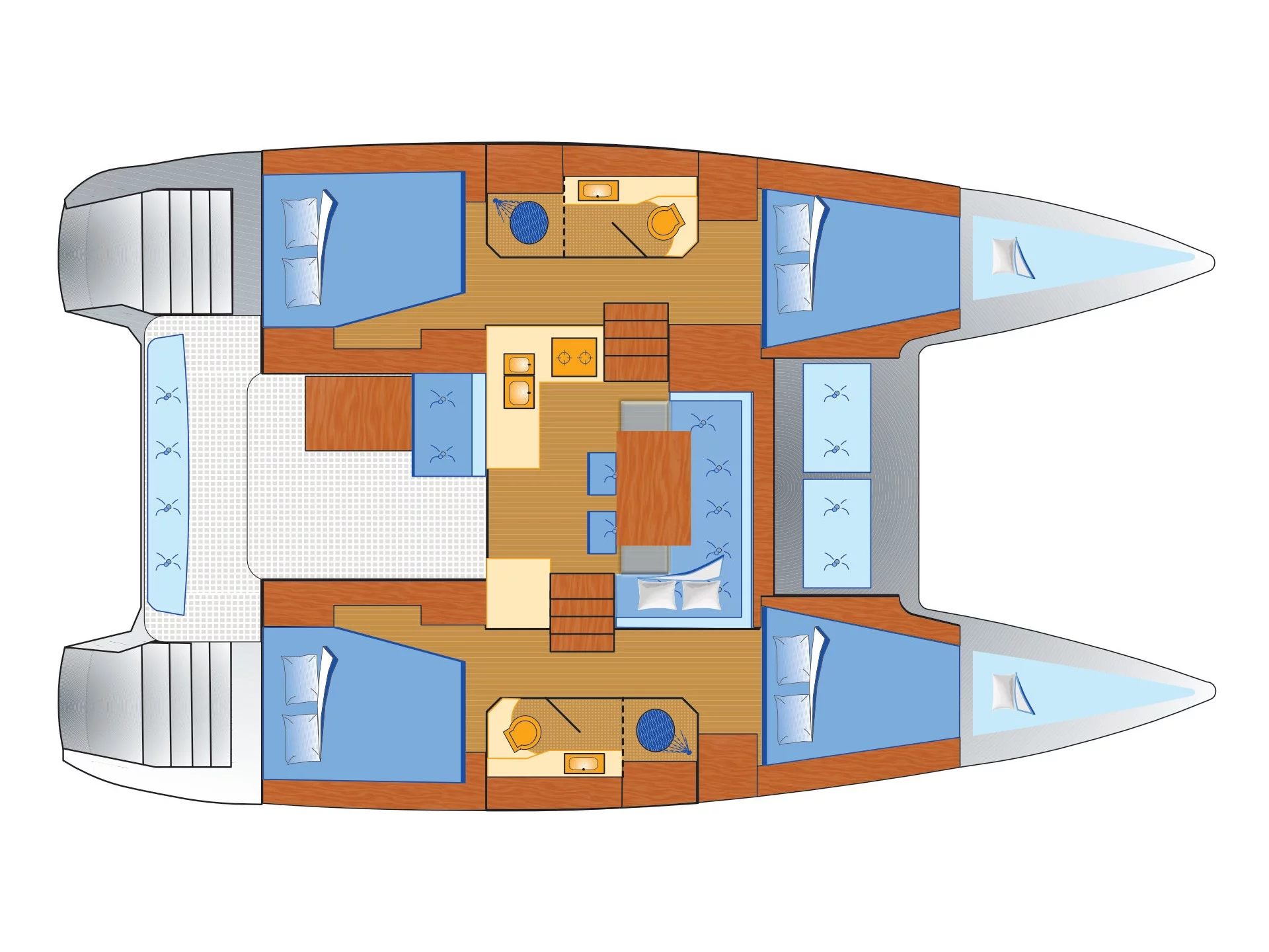 Lagoon 40 (Vaiana) Plan image - 10