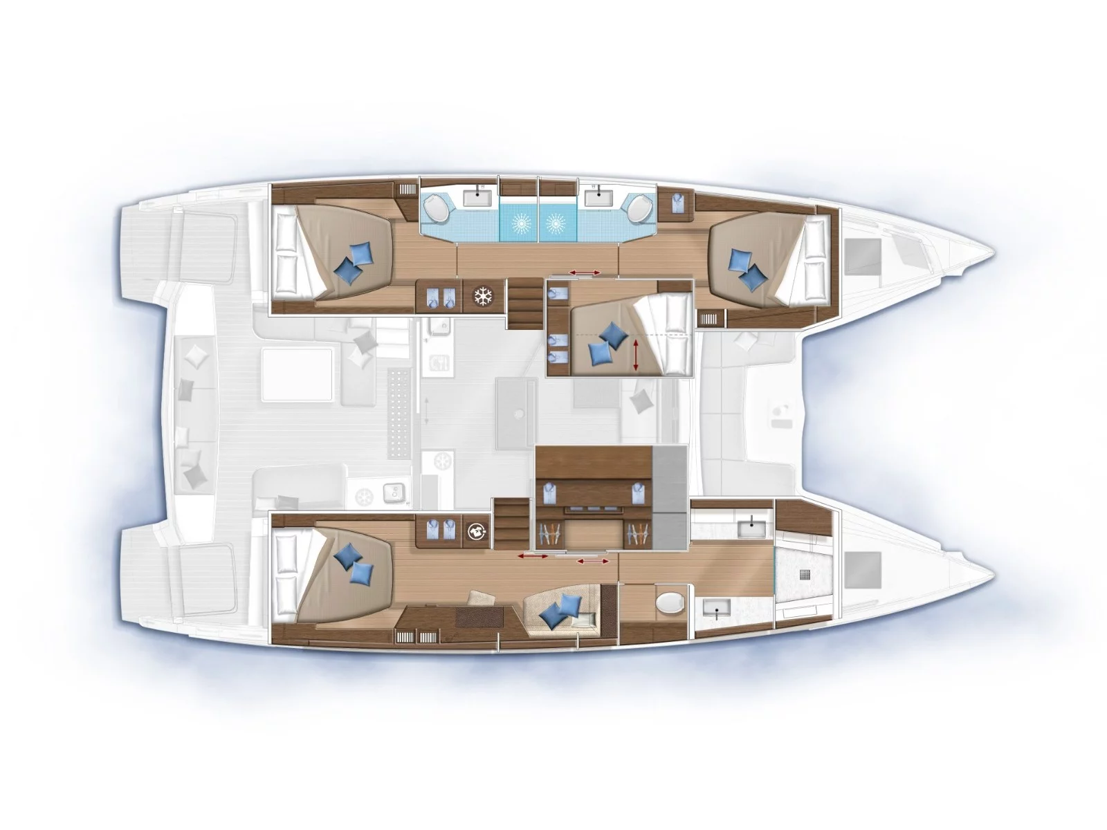 Lagoon 50- owner version (RAGNAR) Plan image - 71