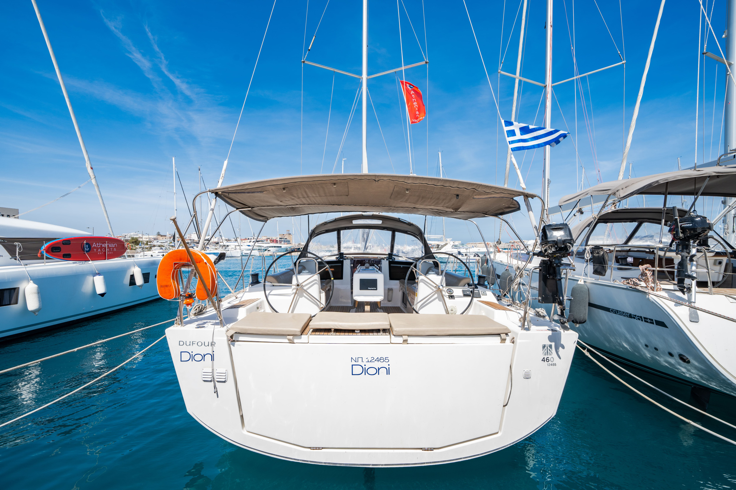 Photo #15 - Dufour 460 Grand Large (DIONI) en Rhodes - 4255