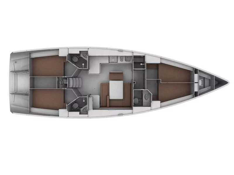 Bavaria Cruiser 45 (Provence) Plan image - 12