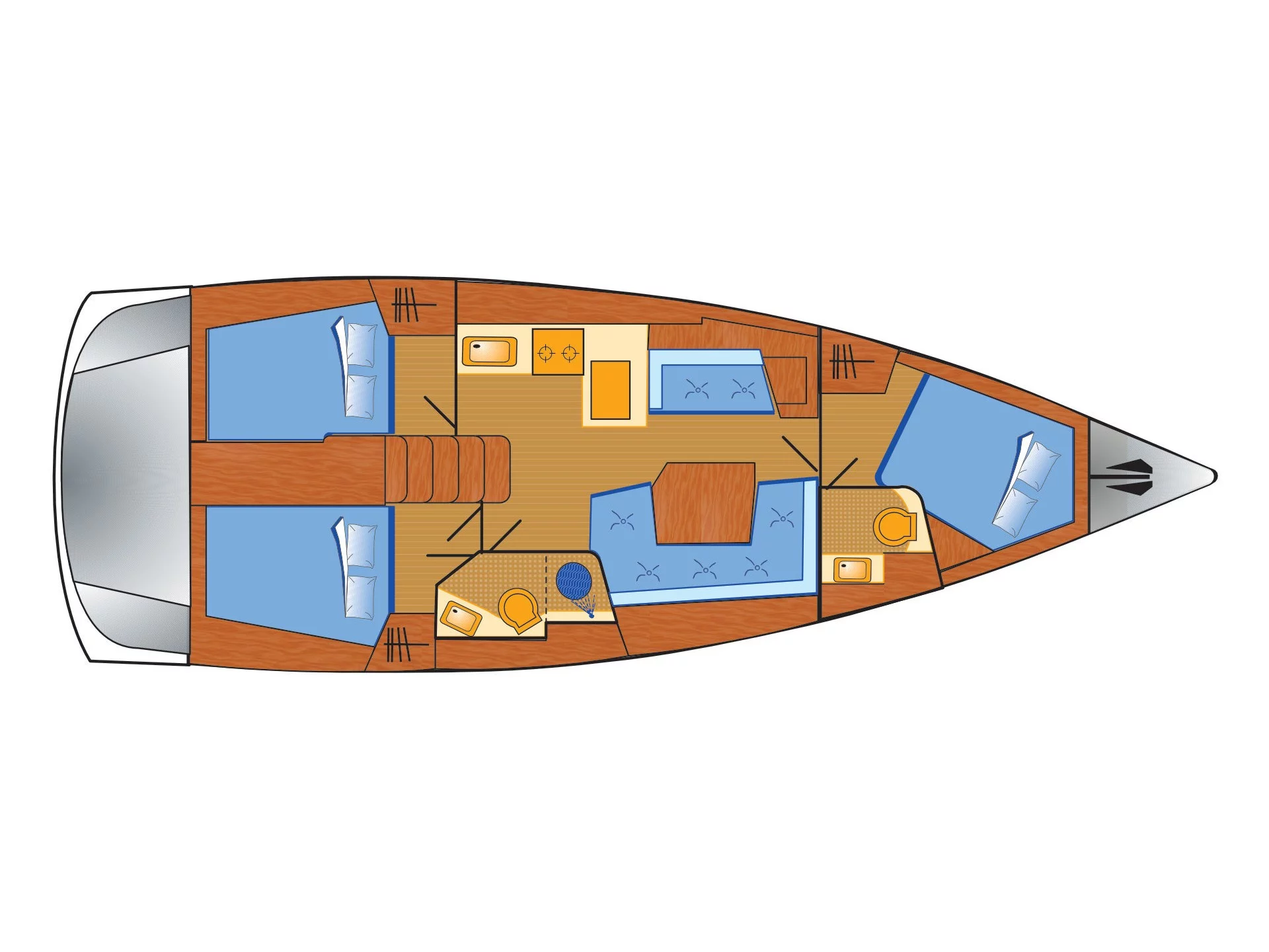 Oceanis 41.1 (Frankfurt) Plan image - 9
