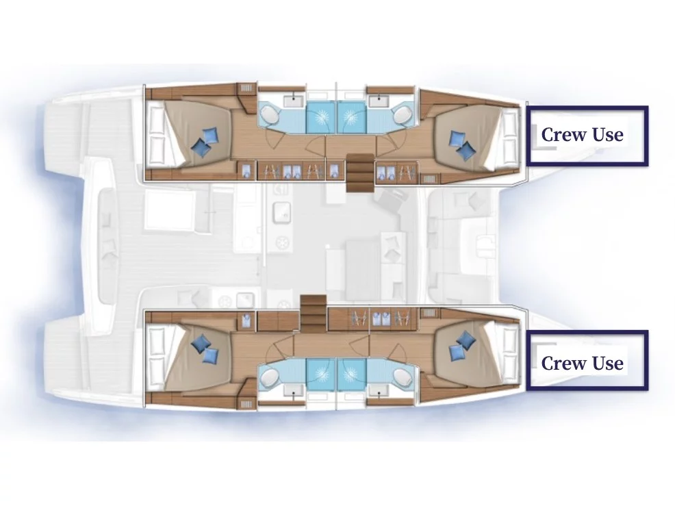 Lagoon 46 (Twenty Cent - Premium line) Plan image - 9