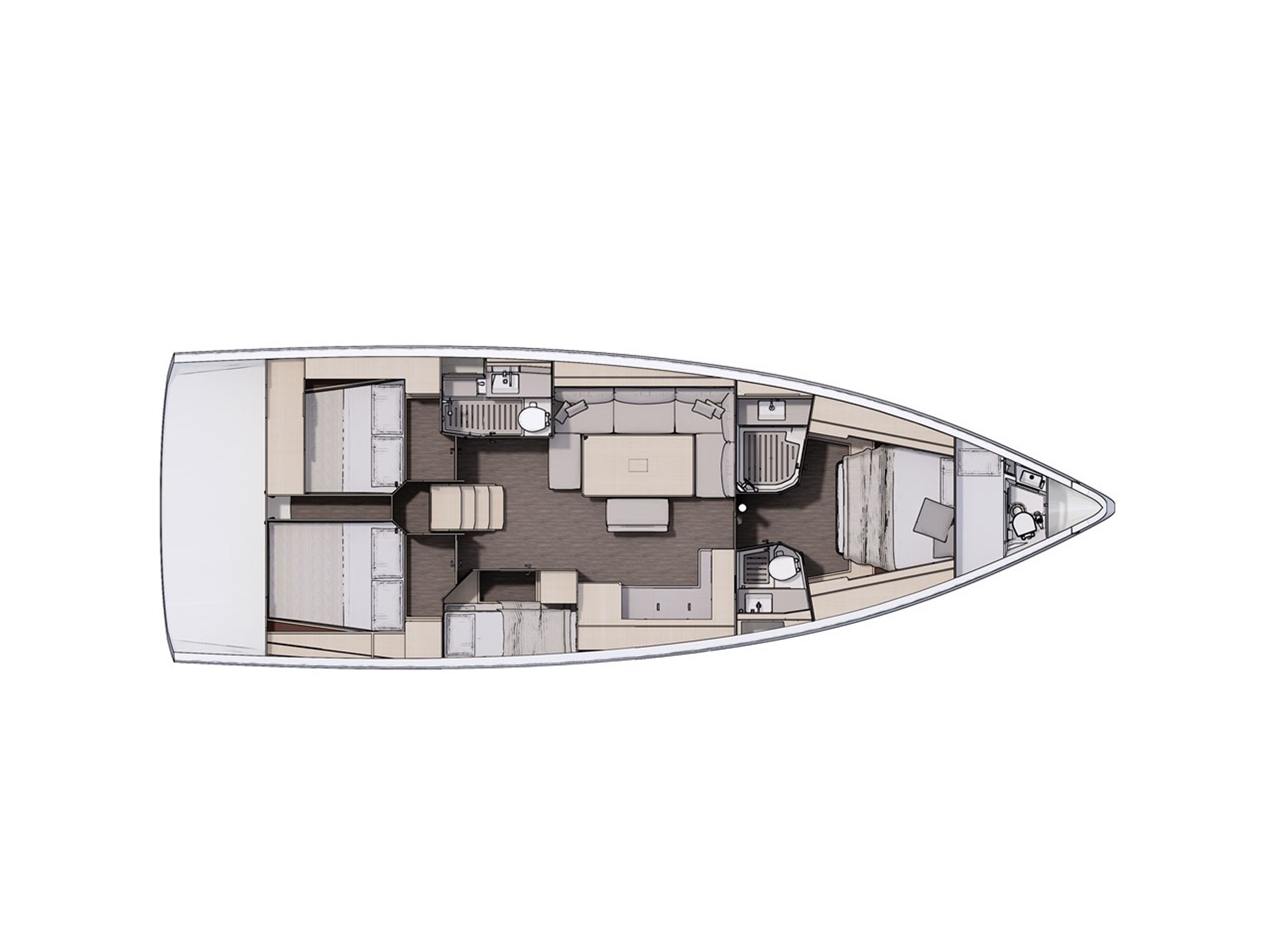 Photo #5 - Dufour 470 owner's version. (ALYSS) in Portisco - 61086