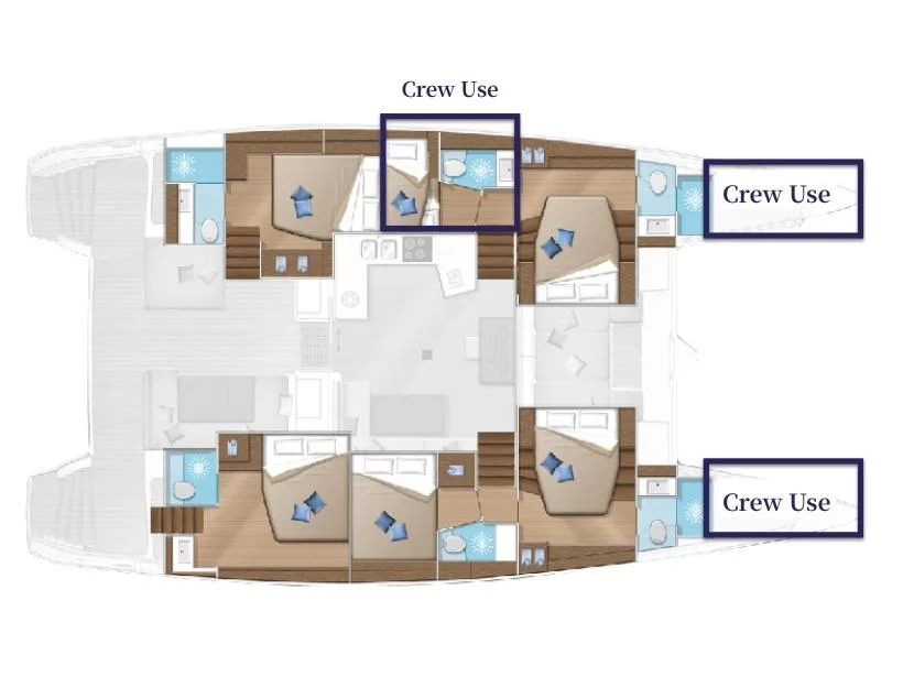 Lagoon 52F (SAILUXE - Fichissimo) Plan image - 14