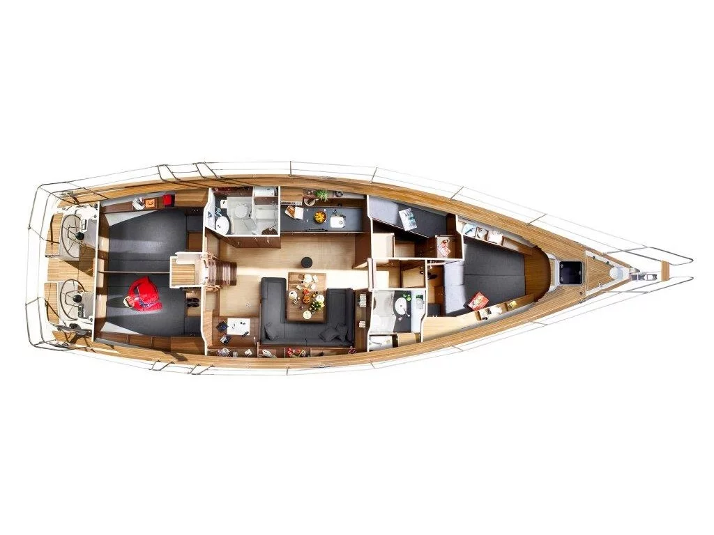 Bavaria 47 Cruiser (Proteas) Plan image - 10