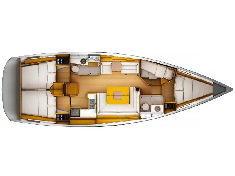Sun Odyssey 449 (Airbender) Plan image - 7