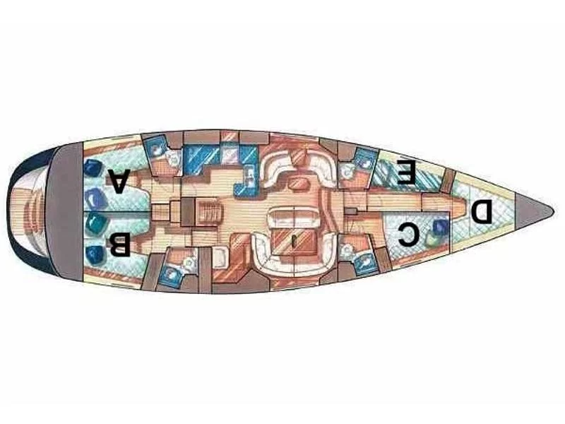 Sun Odyssey 54DS (Felicita) Plan image - 13