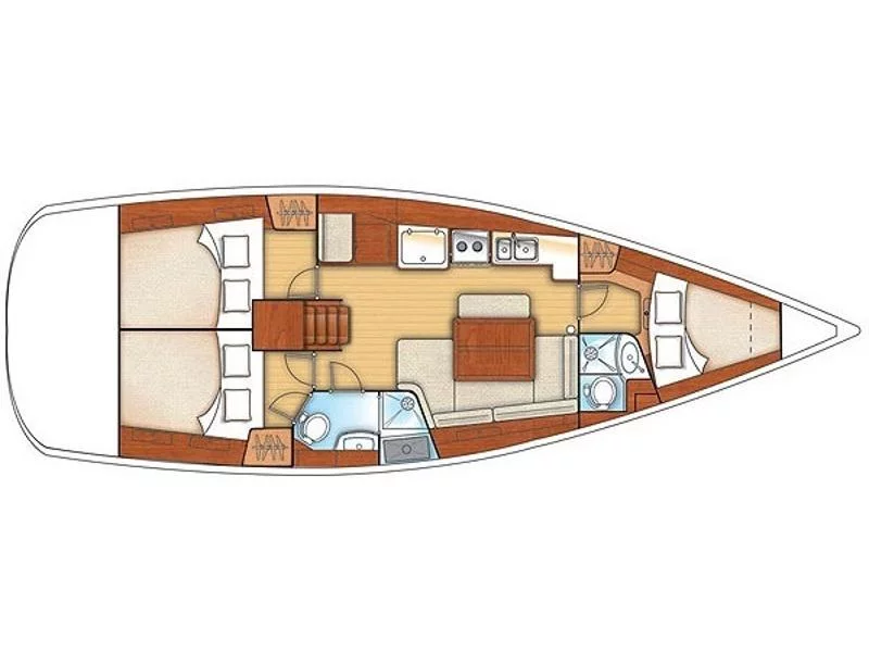 Oceanis 40 (Zezo) Plan image - 6