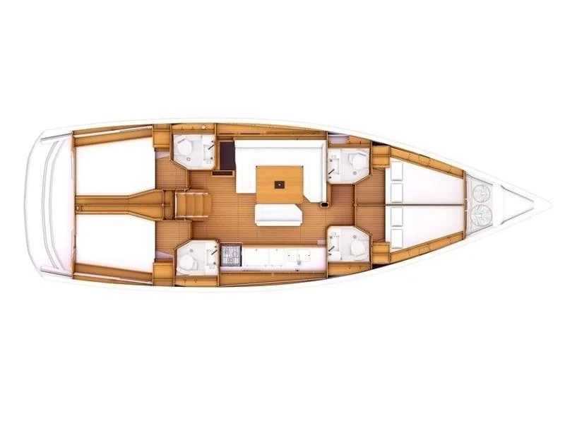 Sun Odyssey 479 (Sky Selin) Plan image - 23