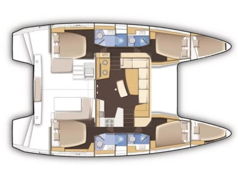 Lagoon 42 (SEA VOYAGER) Plan image - 20
