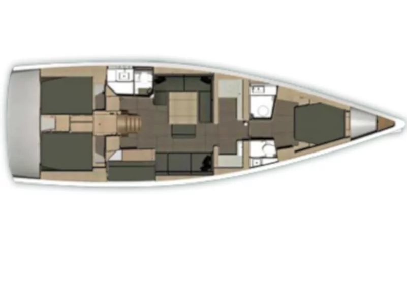 Dufour 512 Grand Large (Jana) Plan image - 3