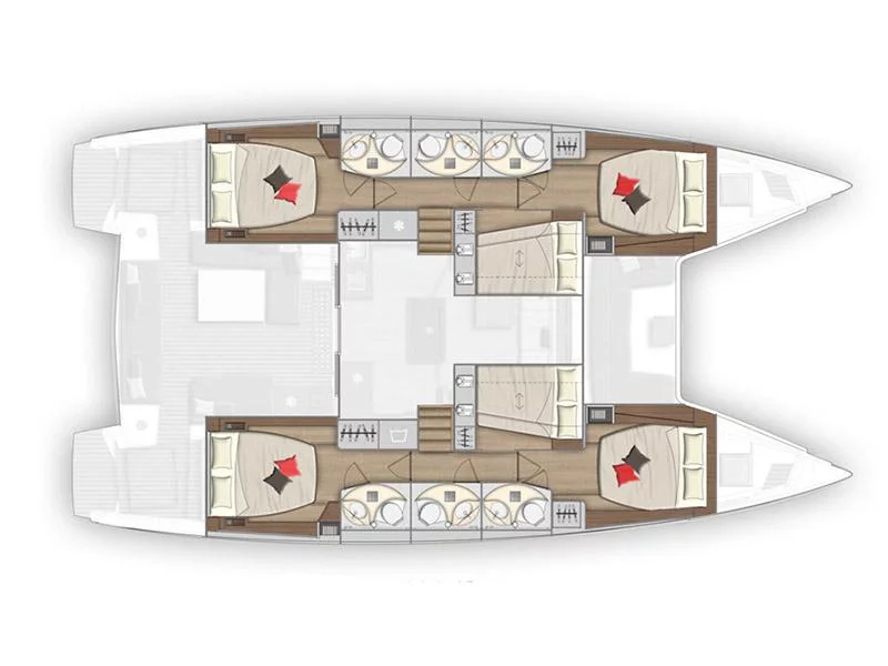 Lagoon 50 (Zuzo 1ST) Plan image - 25