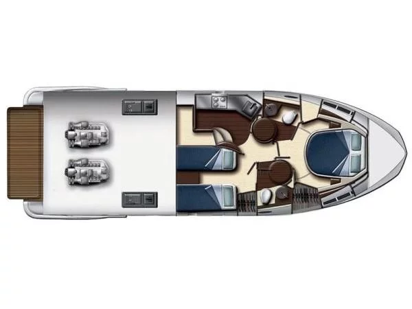 Azimut 43 S (AMBRA) Plan image - 3
